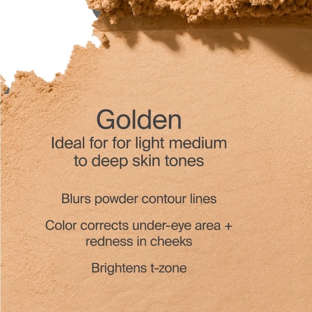 HAUS LABS Bio-Blurring Loose Setting Powder In Golden - Picture 2 of 4